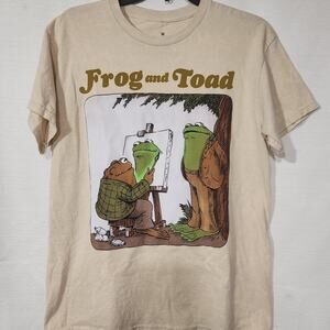 Frog and the toad men's medium short sleeve shirt